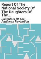 Report_of_the_National_Society_of_the_Daughters_of_the_American_Revolution