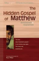 The_hidden_Gospel_of_Matthew