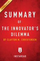 Summary_of_The_Innovator_s_Dilemma