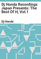 dj_honda_Recordings_Japan_Presents__The_Best_of_H__Vol_1