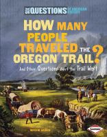 How_many_people_traveled_the_Oregon_Trail_