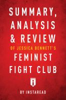 Summary__Analysis___Review_of_Jessica_Bennett_s_Feminist_Fight_Club