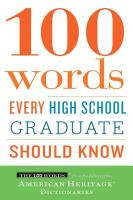 100_Words_Every_High_School_Graduate_Should_Know