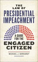 The_law_of_presidential_impeachment