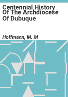 Centennial_history_of_the_archdiocese_of_Dubuque